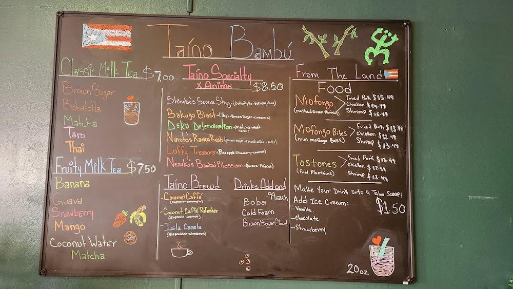 Taino Bambu Menu image 3